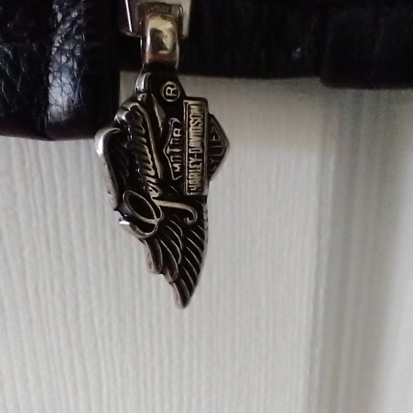 Black Harley Davidson Size XL W (Wide) Leather Jacket - Picture 6 of 16